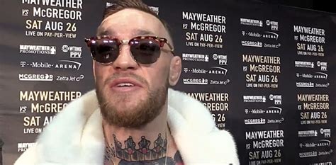 Conor McGregor Shows Off Custom Made Versace Robe Ahead .